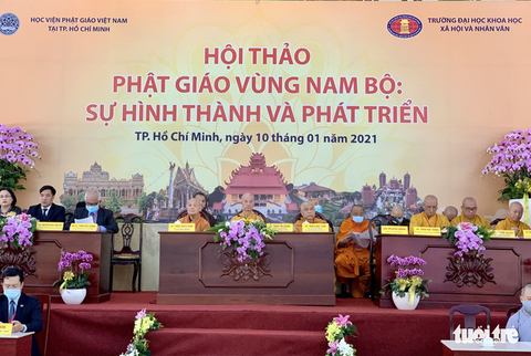 Phật giáo vùng Nam Bộ đóng vai trò quan trọng trong đời sống văn hóa, tinh thần - Ảnh 1. Phật giáo vùng Nam Bộ đóng vai trò quan trọng trong đời sống văn hóa, tinh thần - Ảnh 1.