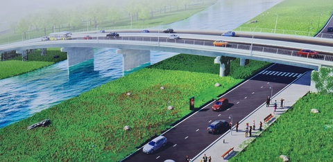 Xây Cầu Đò bắc ngang sông Thị Tính, tỉnh Bình Dương trị giá 213 tỉ đồng - Ảnh 2. Xây Cầu Đò bắc ngang sông Thị Tính, tỉnh Bình Dương trị giá 213 tỉ đồng - Ảnh 2.