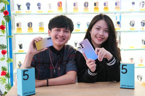 OPPO Reno5 chính thức có mặt tại các hệ thống bán lẻ toàn quốc - Ảnh 2. OPPO Reno5 chính thức có mặt tại các hệ thống bán lẻ toàn quốc - Ảnh 2.