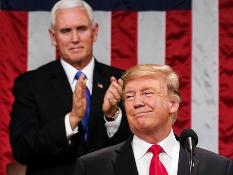 Quan hệ Trump - Pence trở nên giá lạnh như Bắc Cực - Ảnh 1. Quan hệ Trump - Pence trở nên giá lạnh như Bắc Cực - Ảnh 1.