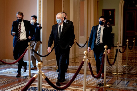 Fox News: Lãnh đạo đảng Cộng hòa McConnell ủng hộ luận tội ông Trump - Ảnh 1. Fox News: Lãnh đạo đảng Cộng hòa McConnell ủng hộ luận tội ông Trump - Ảnh 1.