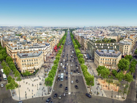 Paris triển khai dự án phủ xanh đại lộ Champs-Elysees - Ảnh 1. Paris triển khai dự án phủ xanh đại lộ Champs-Elysees - Ảnh 1.