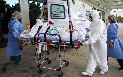 Biến thể virus corona chủng mới ở Brazil dễ lây hơn, rất đáng lo ngại - Ảnh 1. Biến thể virus corona chủng mới ở Brazil dễ lây hơn, rất đáng lo ngại - Ảnh 1.