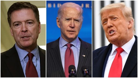 Cựu giám đốc FBI: Ông Trump nên bị giam nhưng đề xuất ông Biden ân xá vì đại cục - Ảnh 1. Cựu giám đốc FBI: Ông Trump nên bị giam nhưng đề xuất ông Biden ân xá vì đại cục - Ảnh 1.