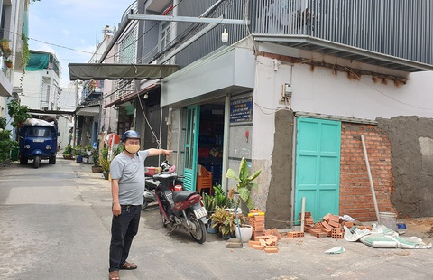 Cho ở tạm rồi bị chiếm đất, xây luôn nhà - Ảnh 1. Cho ở tạm rồi bị chiếm đất, xây luôn nhà - Ảnh 1.