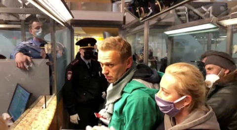 Châu Âu, Mỹ lên án Nga về việc bắt nhân vật đối lập Navalny - Ảnh 1. Châu Âu, Mỹ lên án Nga về việc bắt nhân vật đối lập Navalny - Ảnh 1.