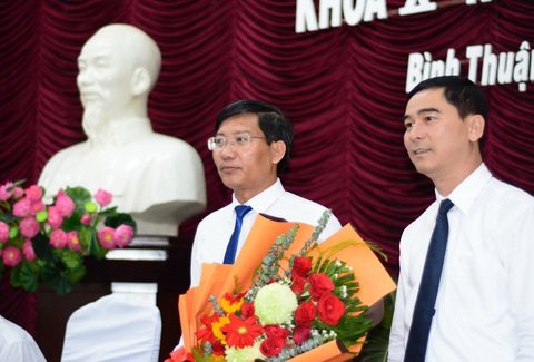 Ông Lê Tuấn Phong đắc cử chủ tịch UBND tỉnh Bình Thuận - Ảnh 1. Ông Lê Tuấn Phong đắc cử chủ tịch UBND tỉnh Bình Thuận - Ảnh 1.