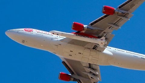 Phóng thành công tên lửa vào không gian từ máy bay Boeing 747 - Ảnh 1. Phóng thành công tên lửa vào không gian từ máy bay Boeing 747 - Ảnh 1.