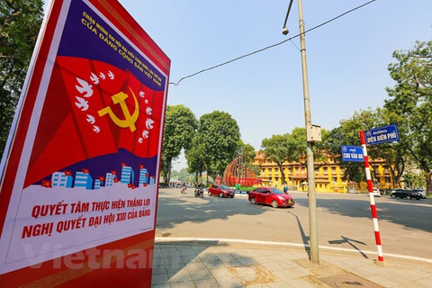 Hà Nội sẵn sàng mọi điều kiện tốt nhất phục vụ Đại hội XIII của Đảng - Ảnh 15. Hà Nội sẵn sàng mọi điều kiện tốt nhất phục vụ Đại hội XIII của Đảng - Ảnh 15.
