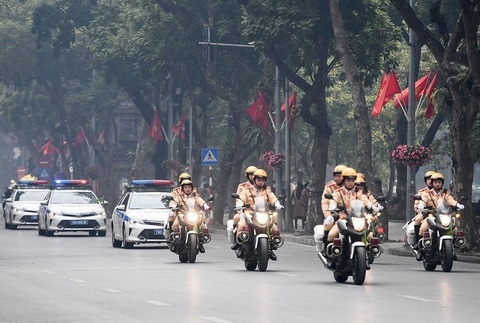 Công an Hà Nội huy động 100% quân số bảo vệ Đại hội Đảng lần thứ XIII - Ảnh 3. Công an Hà Nội huy động 100% quân số bảo vệ Đại hội Đảng lần thứ XIII - Ảnh 3.