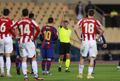 Điểm tin thể thao sáng 20-1: Messi chỉ bị treo giò hai trận - Ảnh 1. Điểm tin thể thao sáng 20-1: Messi chỉ bị treo giò hai trận - Ảnh 1.