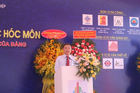 TP.HCM xây mới Bệnh viện Đa khoa khu vực Hóc Môn hơn 1.890 tỉ - Ảnh 2. TP.HCM xây mới Bệnh viện Đa khoa khu vực Hóc Môn hơn 1.890 tỉ - Ảnh 2.