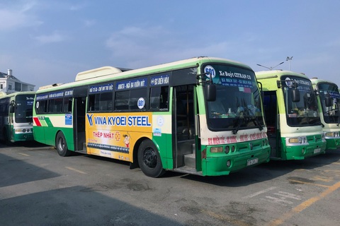 Xe buýt 601 nối Đồng Nai - TP.HCM bất ngờ ngừng nhiều chuyến - Ảnh 1. Xe buýt 601 nối Đồng Nai - TP.HCM bất ngờ ngừng nhiều chuyến - Ảnh 1.
