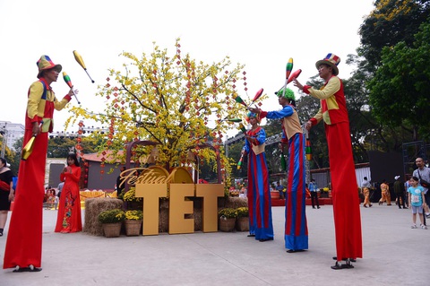 Lễ tết đa màu sắc tại Lễ hội Tết Việt - Ảnh 5. Lễ tết đa màu sắc tại Lễ hội Tết Việt - Ảnh 5.