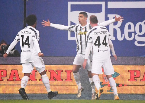 Ronaldo lập công, Juventus lần thứ 9 đoạt Siêu cúp Ý - Ảnh 1. Ronaldo lập công, Juventus lần thứ 9 đoạt Siêu cúp Ý - Ảnh 1.