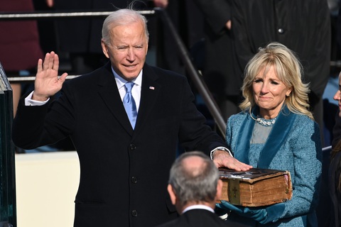 Toàn cảnh lễ nhậm chức của Tổng thống Mỹ Joe Biden qua ảnh - Ảnh 10. Toàn cảnh lễ nhậm chức của Tổng thống Mỹ Joe Biden qua ảnh - Ảnh 10.