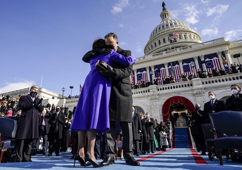 Toàn cảnh lễ nhậm chức của Tổng thống Mỹ Joe Biden qua ảnh - Ảnh 9. Toàn cảnh lễ nhậm chức của Tổng thống Mỹ Joe Biden qua ảnh - Ảnh 9.