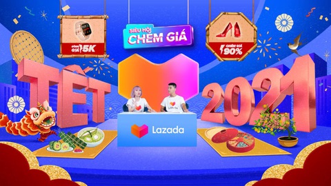 An tâm sắm tết với hàng triệu ưu đãi từ Lazada - Ảnh 1. An tâm sắm tết với hàng triệu ưu đãi từ Lazada - Ảnh 1.