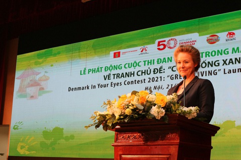 Phó Đại sứ Đan Mạch: Giải pháp phát triển bền vững có thể đến từ ý tưởng của học sinh - Ảnh 2. Phó Đại sứ Đan Mạch: Giải pháp phát triển bền vững có thể đến từ ý tưởng của học sinh - Ảnh 2.