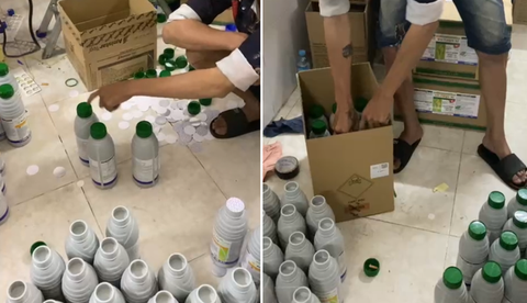 Công an TP.HCM phá đường dây sản xuất thuốc bảo vệ thực vật giả quy mô lớn - Ảnh 2. Công an TP.HCM phá đường dây sản xuất thuốc bảo vệ thực vật giả quy mô lớn - Ảnh 2.