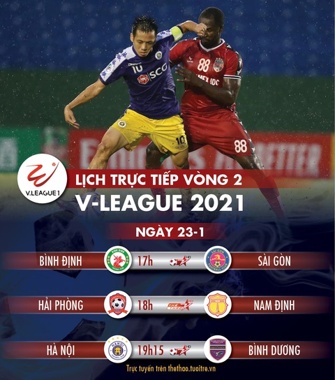 Lịch trực tiếp V-League 2021: Đại chiến Hà Nội - Bình Dương - Ảnh 1. Lịch trực tiếp V-League 2021: Đại chiến Hà Nội - Bình Dương - Ảnh 1.