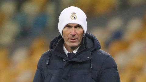 Zidane mắc COVID-19, không thể dự trận đấu của Real Madrid cuối tuần này - Ảnh 1. Zidane mắc COVID-19, không thể dự trận đấu của Real Madrid cuối tuần này - Ảnh 1.