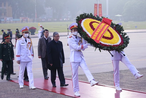 Tổng duyệt Đại hội toàn quốc lần XIII của Đảng - Ảnh 1. Tổng duyệt Đại hội toàn quốc lần XIII của Đảng - Ảnh 1.