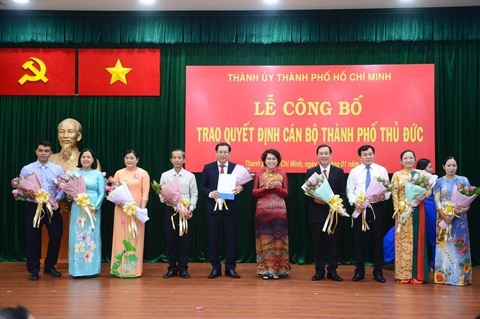 Chính thức thành lập Đảng bộ TP Thủ Đức - Ảnh 4. Chính thức thành lập Đảng bộ TP Thủ Đức - Ảnh 4.