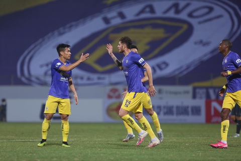 CLB Hà Nội thua trận thứ hai liên tiếp tại V-League 2021 - Ảnh 1. CLB Hà Nội thua trận thứ hai liên tiếp tại V-League 2021 - Ảnh 1.