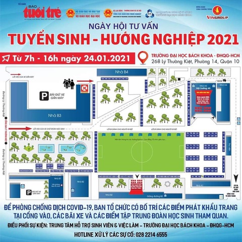 Ngày hội tư vấn tuyển sinh - hướng nghiệp sôi nổi, bổ ích tại TP.HCM - Ảnh 5. Ngày hội tư vấn tuyển sinh - hướng nghiệp sôi nổi, bổ ích tại TP.HCM - Ảnh 5.