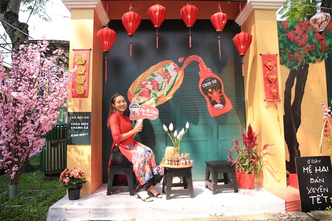 Góc sống ảo thần thánh cho giới trẻ tại Lễ Hội Tết Việt 2021 - Ảnh 2. Góc sống ảo thần thánh cho giới trẻ tại Lễ Hội Tết Việt 2021 - Ảnh 2.