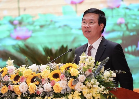 Ông Võ Văn Thưởng: Đại hội XIII - dấu mốc quan trọng trong quá trình phát triển của Đảng - Ảnh 1. Ông Võ Văn Thưởng: Đại hội XIII - dấu mốc quan trọng trong quá trình phát triển của Đảng - Ảnh 1.