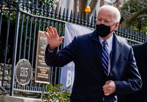 Ông Biden điện đàm với Tổng thống Pháp - Ảnh 1. Ông Biden điện đàm với Tổng thống Pháp - Ảnh 1.