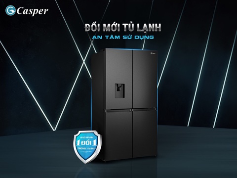 Casper tiên phong bảo hành 1 đổi 1 trong 1 năm với sản phẩm tủ lạnh - Ảnh 2. Casper tiên phong bảo hành 1 đổi 1 trong 1 năm với sản phẩm tủ lạnh - Ảnh 2.