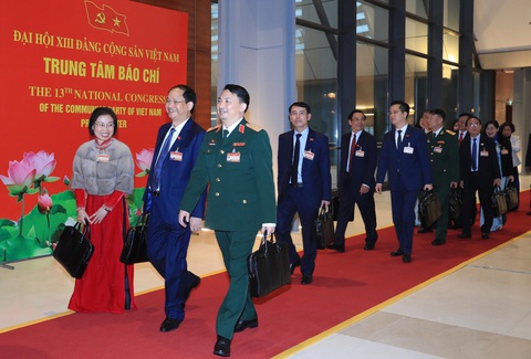 Sáng nay 25-1, Đại hội Đảng lần thứ XIII họp phiên trù bị - Ảnh 1. Sáng nay 25-1, Đại hội Đảng lần thứ XIII họp phiên trù bị - Ảnh 1.