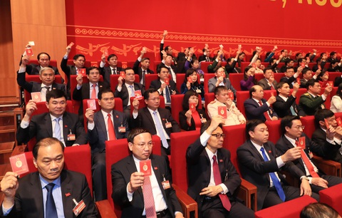 Chùm ảnh lãnh đạo Đảng, Nhà nước và các đại biểu tại phiên họp trù bị Đại hội Đảng XIII - Ảnh 13. Chùm ảnh lãnh đạo Đảng, Nhà nước và các đại biểu tại phiên họp trù bị Đại hội Đảng XIII - Ảnh 13.