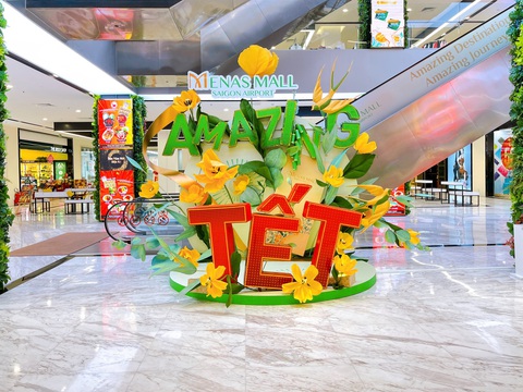 Amazing Tết - Đón năm mới diệu kỳ tại Menas Mall Saigon Airport - Ảnh 3. Amazing Tết - Đón năm mới diệu kỳ tại Menas Mall Saigon Airport - Ảnh 3.
