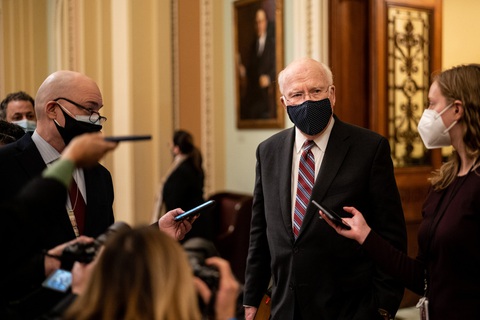 Thượng nghị sĩ Patrick Leahy chủ trì phiên xử ông Trump tại thượng viện? - Ảnh 1. Thượng nghị sĩ Patrick Leahy chủ trì phiên xử ông Trump tại thượng viện? - Ảnh 1.