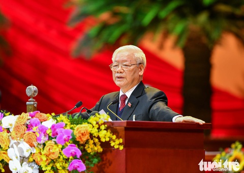 Chùm ảnh lãnh đạo Đảng, Nhà nước và các đại biểu tại phiên khai mạc Đại hội Đảng XIII - Ảnh 1. Chùm ảnh lãnh đạo Đảng, Nhà nước và các đại biểu tại phiên khai mạc Đại hội Đảng XIII - Ảnh 1.