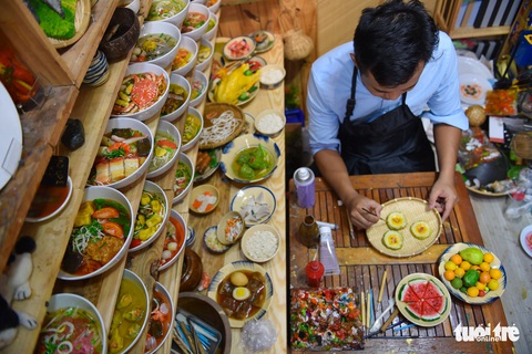 Chàng trai ‘nấu’ mâm cơm tết 3 miền nhìn ngon như thật... từ đất sét - Ảnh 16. Chàng trai ‘nấu’ mâm cơm tết 3 miền nhìn ngon như thật... từ đất sét - Ảnh 16.