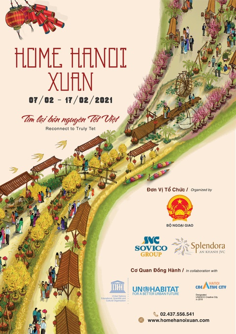 Đường hoa Home Hanoi Xuan 2021 sắp xuất hiện tại Hà Nội - Ảnh 2. Đường hoa Home Hanoi Xuan 2021 sắp xuất hiện tại Hà Nội - Ảnh 2.