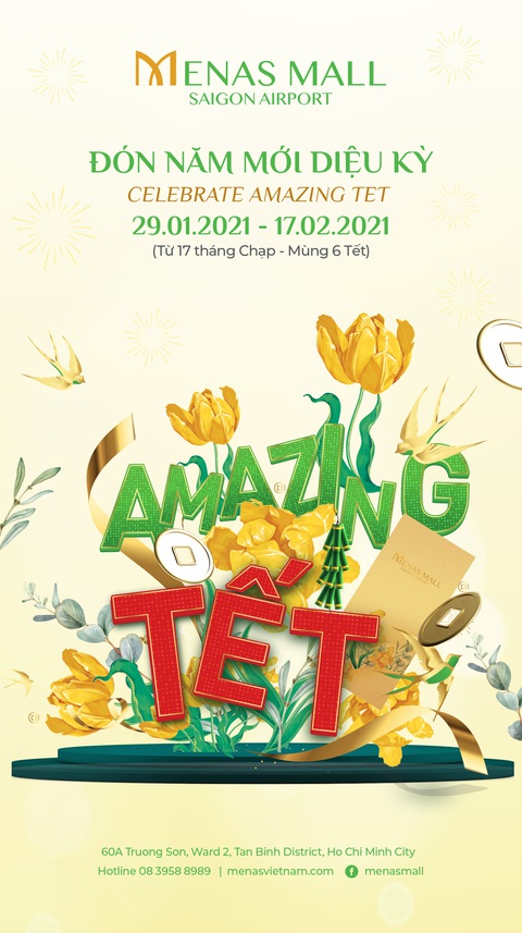 Amazing Tết - Đón năm mới diệu kỳ tại Menas Mall Saigon Airport - Ảnh 4. Amazing Tết - Đón năm mới diệu kỳ tại Menas Mall Saigon Airport - Ảnh 4.