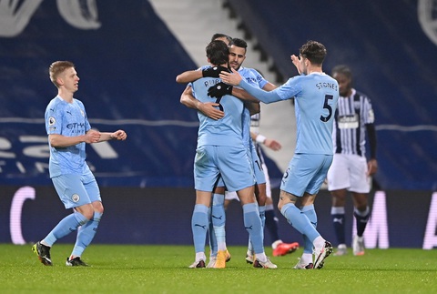Man City lên đầu bảng Premier League - Ảnh 2. Man City lên đầu bảng Premier League - Ảnh 2.