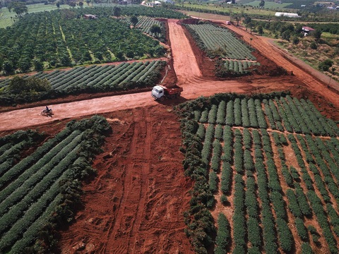 Dự án lậu xẻ nát đồi chè Bảo Lộc - Ảnh 2. Dự án lậu xẻ nát đồi chè Bảo Lộc - Ảnh 2.