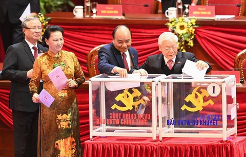 Hình ảnh các đại biểu Đại hội Đảng bỏ phiếu bầu Ban Chấp hành Trung ương khóa XIII - Ảnh 1. Hình ảnh các đại biểu Đại hội Đảng bỏ phiếu bầu Ban Chấp hành Trung ương khóa XIII - Ảnh 1.