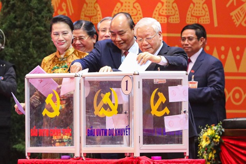 Đại hội Đảng XIII đã bỏ phiếu bầu Ban Chấp hành Trung ương - Ảnh 1. Đại hội Đảng XIII đã bỏ phiếu bầu Ban Chấp hành Trung ương - Ảnh 1.
