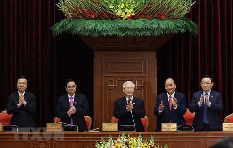 Công bố danh sách Bộ Chính trị và Ban Bí thư khóa XIII - Ảnh 1. Công bố danh sách Bộ Chính trị và Ban Bí thư khóa XIII - Ảnh 1.