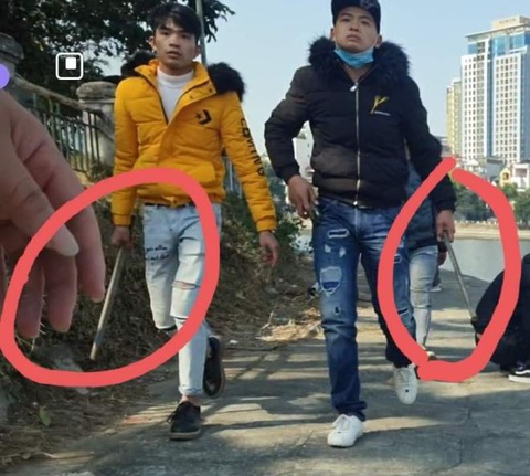 Triệu tập 3 thanh niên cầm tuýp sắt đuổi, đánh người câu cá bên hồ - Ảnh 1. Triệu tập 3 thanh niên cầm tuýp sắt đuổi, đánh người câu cá bên hồ - Ảnh 1.