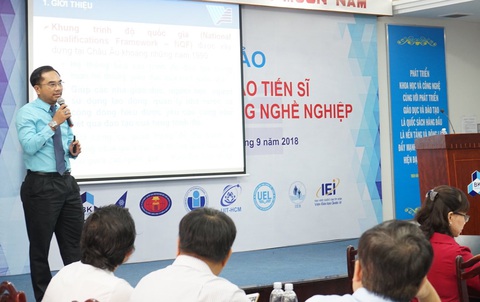 ĐH Quốc gia TP.HCM thí điểm đào tạo tiến sĩ định hướng ứng dụng - Ảnh 1. ĐH Quốc gia TP.HCM thí điểm đào tạo tiến sĩ định hướng ứng dụng - Ảnh 1.