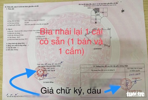 Cảnh báo người dân mắc ‘bẫy’ giấy tờ nhà đất giả - Ảnh 1. Cảnh báo người dân mắc ‘bẫy’ giấy tờ nhà đất giả - Ảnh 1.